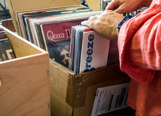 Crate digging at Two Sides Records: January 2021